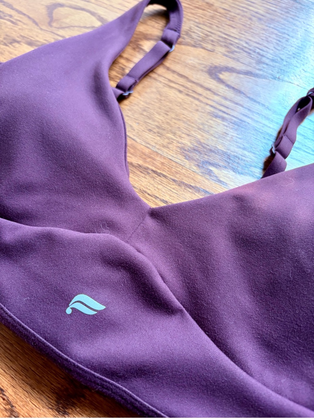 Fabletics Plum Purple Padded Sports Bra Size M - Picture 4 of 11